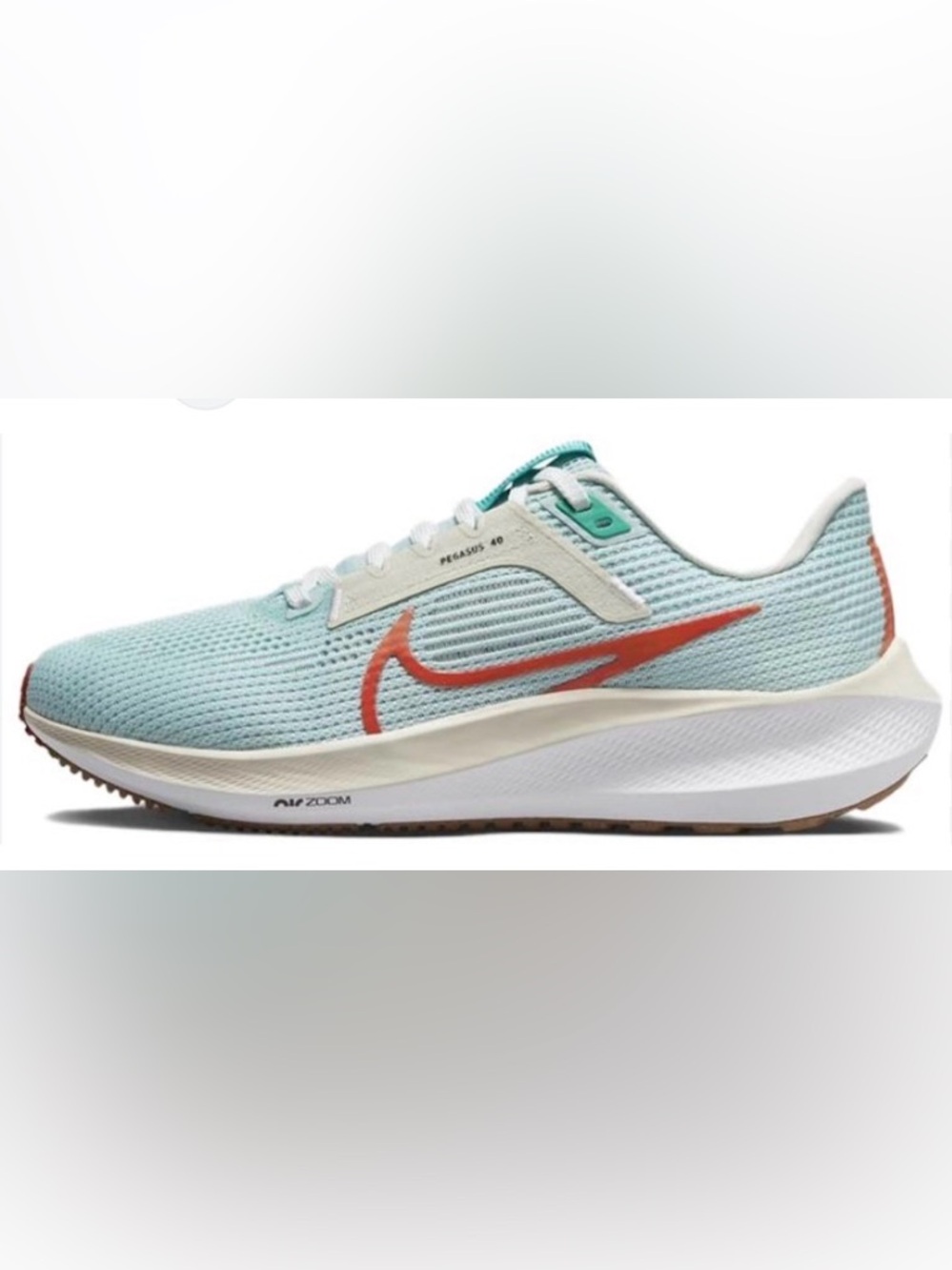 Nike Air Zoom Pegasus 40 Running Shoes Sneakers Size 6 Jade Ice New W Box